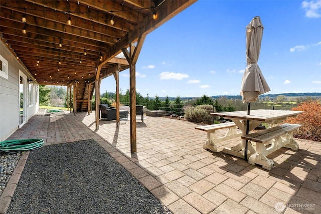 247 Devereese Rd, Chehalis, WA 98532 - view of patio / terrace with stairs and outdoor dining space