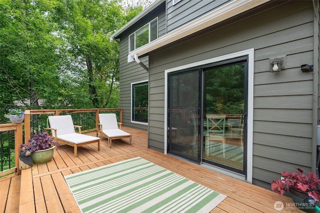 1075 SW 12th St, North Bend, WA 98045 - view of wooden deck