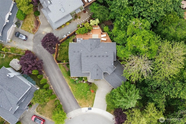 1075 SW 12th St, North Bend, WA 98045 - view from above of property