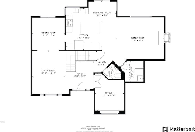 1075 SW 12th St, North Bend, WA 98045 - view of room layout