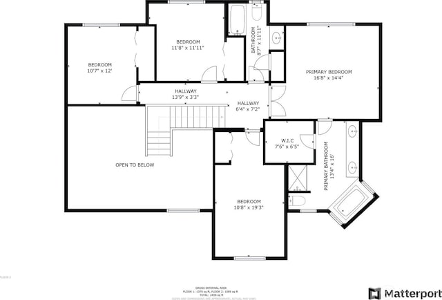1075 SW 12th St, North Bend, WA 98045 - view of home floor plan