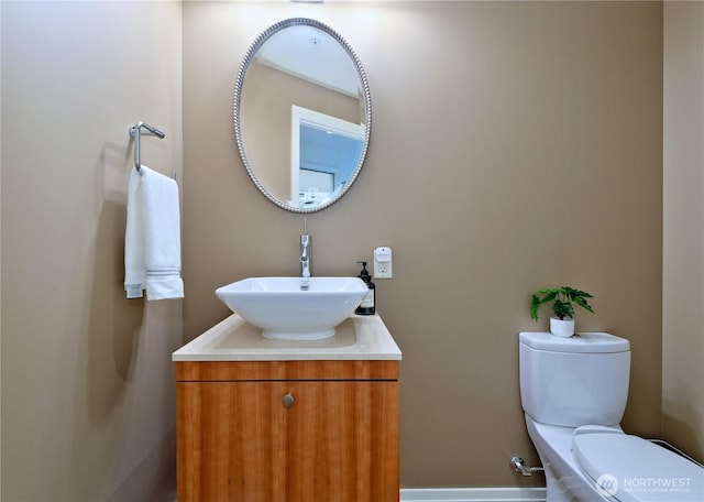 10700 NE 4th St Unit 2710, Bellevue, WA 98004 - half bath featuring toilet and vanity