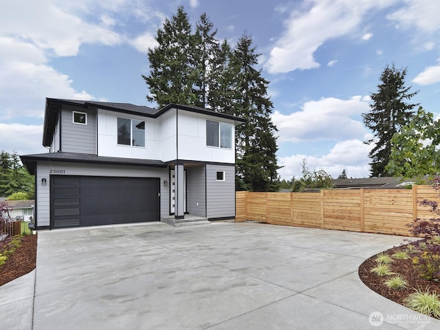 23801 100th Ave SE, Kent, WA 98031 - modern home with a garage and concrete driveway