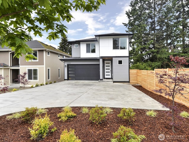 23801 100th Ave SE, Kent, WA 98031 - modern home featuring a garage and concrete driveway