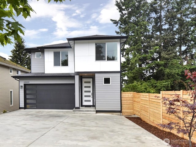 23801 100th Ave SE, Kent, WA 98031 - contemporary house with a garage and driveway