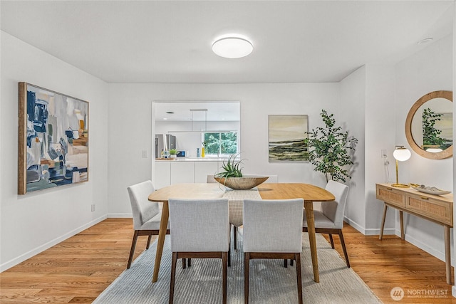 27923 NE 49th St, Redmond, WA 98053 - dining area with light wood finished floors and baseboards