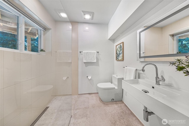 27923 NE 49th St, Redmond, WA 98053 - bathroom featuring toilet, plenty of natural light, and vanity