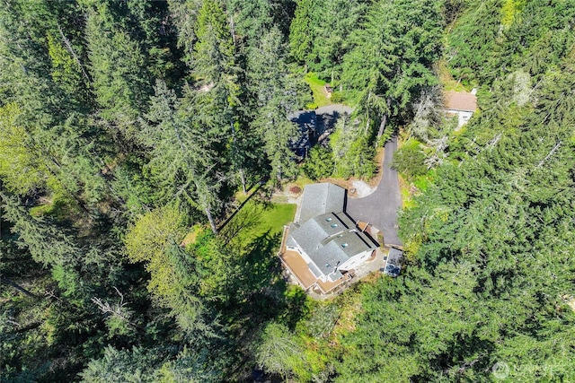 27923 NE 49th St, Redmond, WA 98053 - view from above of property featuring a heavily wooded area