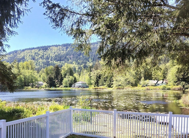 659 Cain Lake Rd, Sedro Woolley, WA 98284 - water view featuring a forest