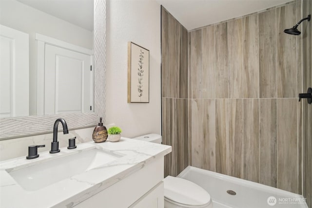 429 217th Pl SW, Bothell, WA 98021 - full bathroom with toilet, a shower stall, and vanity