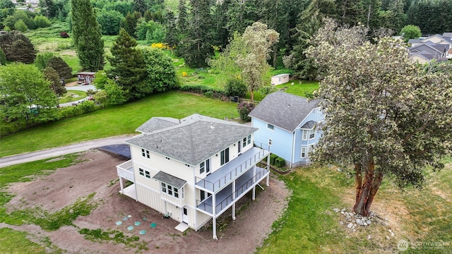 691 N W Camano Dr, Camano Island, WA 98282 - drone / aerial view