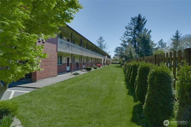 view of community