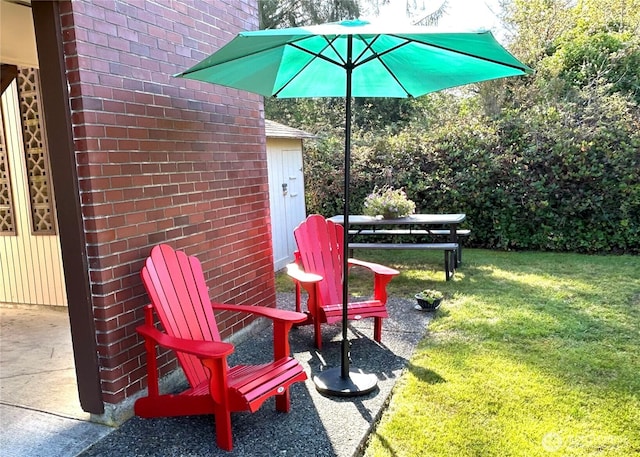 view of patio