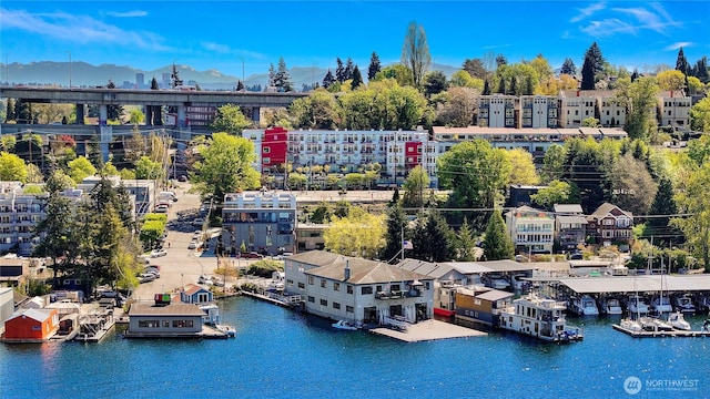 2960 Eastlake Ave E Unit 307, Seattle, WA 98102 - bird's eye view of a large body of water