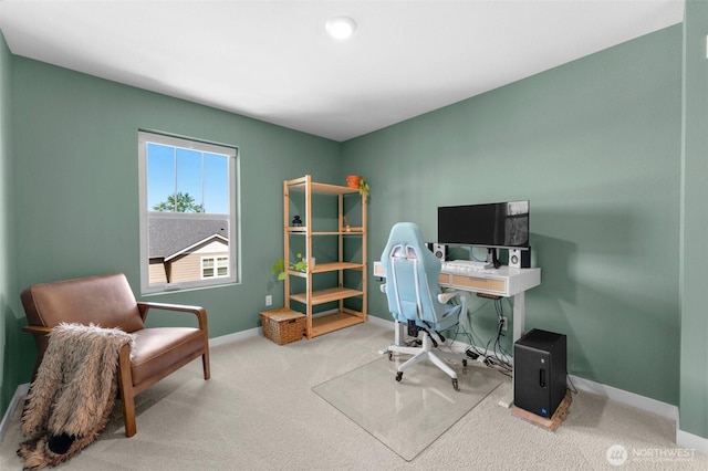 13125 13th Ave W Unit 6, Everett, WA 98204 - carpeted office space with baseboards
