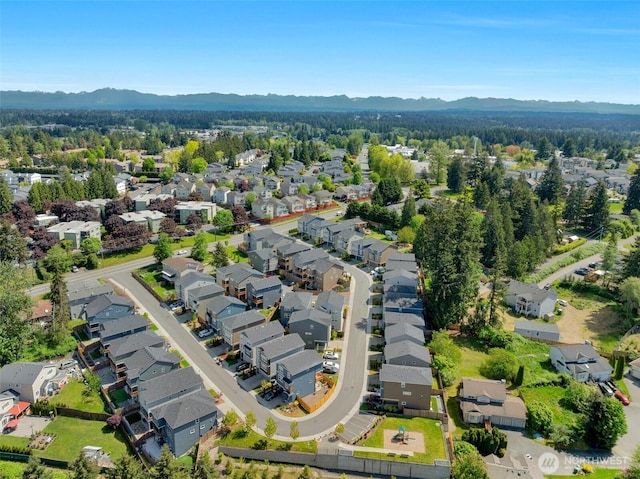13125 13th Ave W Unit 6, Everett, WA 98204 - aerial view of residential area with mountains