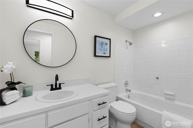 8716 Main St, Edmonds, WA 98026 - full bathroom featuring vanity and shower / washtub combination
