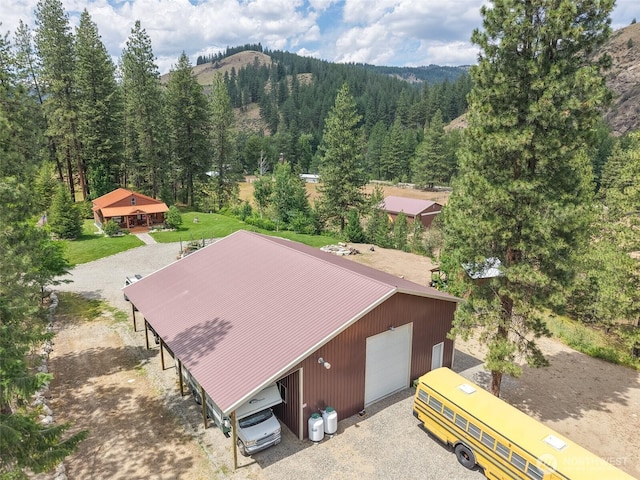 26 Newby Creek Rd, Twisp, WA 98856 - view from above of property with a forest