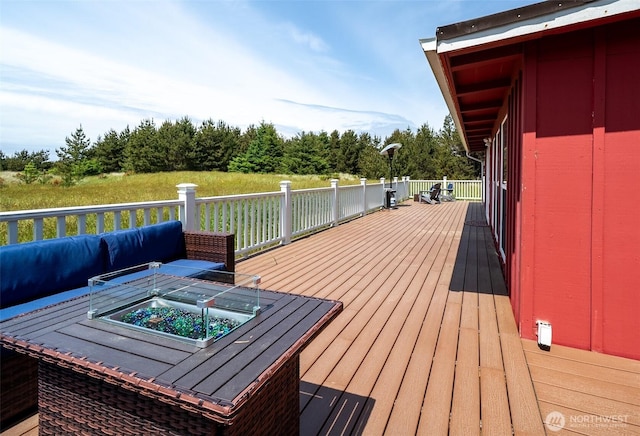 1011 231st Ln, Ocean Park, WA 98640 - view of wooden deck