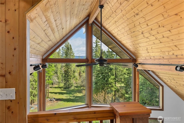 6166 Westside Rd, Cle Elum, WA 98922 - additional living space featuring wooden ceiling