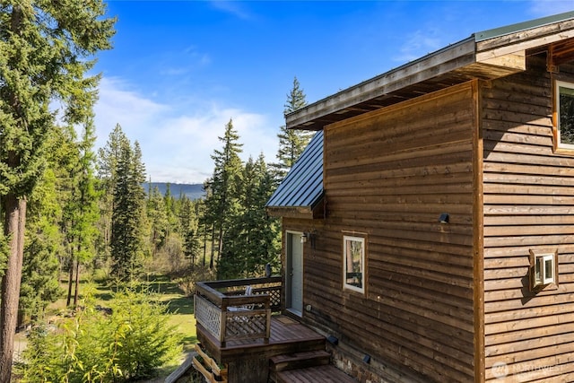 6166 Westside Rd, Cle Elum, WA 98922 - view of side of property featuring a wooden deck