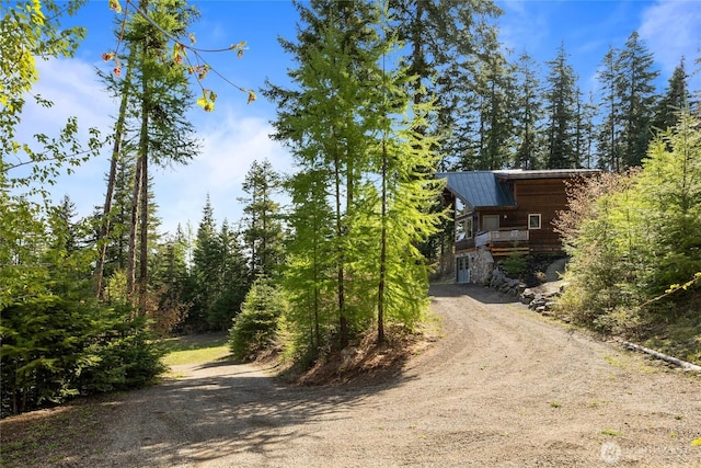 6166 Westside Rd, Cle Elum, WA 98922 - view of dirt / gravel road with a forest view