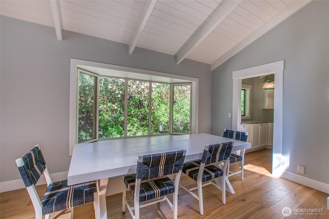 376 Killebrew Lake Rd, Orcas Island, WA 98280 - dining room with baseboards and light wood-type flooring
