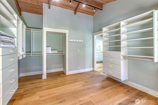 376 Killebrew Lake Rd, Orcas Island, WA 98280 - spacious closet featuring light wood-style floors