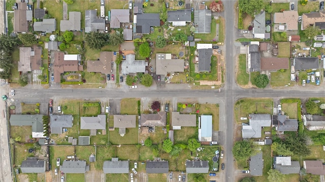 aerial overview of property's location with nearby suburban area