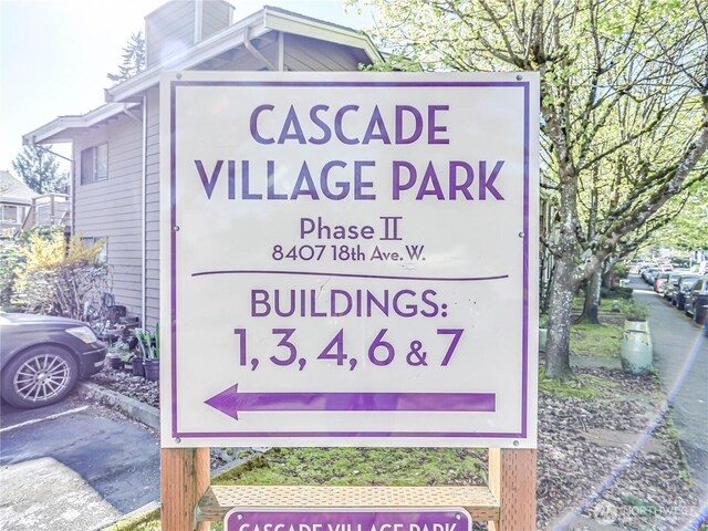 8407 18th Ave W Unit 4-102, Everett, WA 98204 - view of community sign