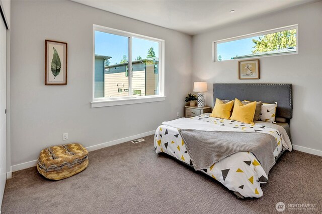 16215 Simonds Rd NE Unit 3, Kenmore, WA 98028 - carpeted bedroom with baseboards
