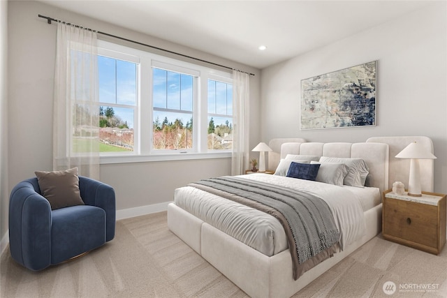 14480 133rd Pl NE, Woodinville, WA 98072 - carpeted bedroom with baseboards and recessed lighting