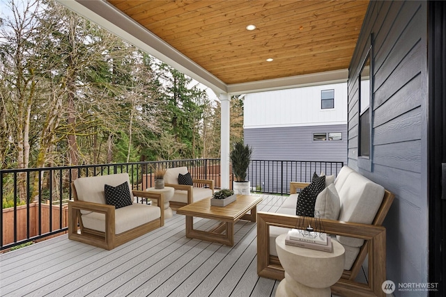 14480 133rd Pl NE, Woodinville, WA 98072 - view of wooden deck