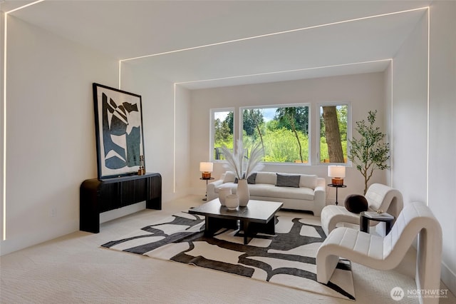 12805 Ruggs Lake Rd, Everett, WA 98208 - view of carpeted living room