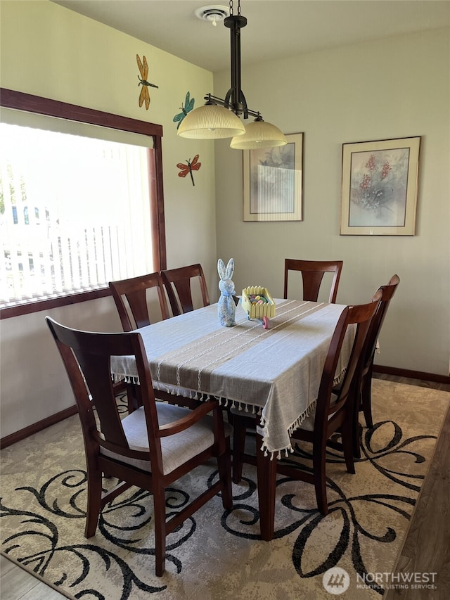 137 La Due Cemetery Rd, Onalaska, WA 98570 - dining room featuring baseboards