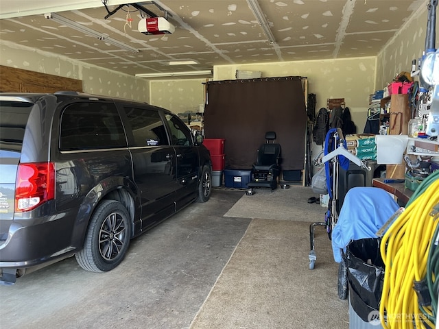 137 La Due Cemetery Rd, Onalaska, WA 98570 - garage featuring a garage door opener