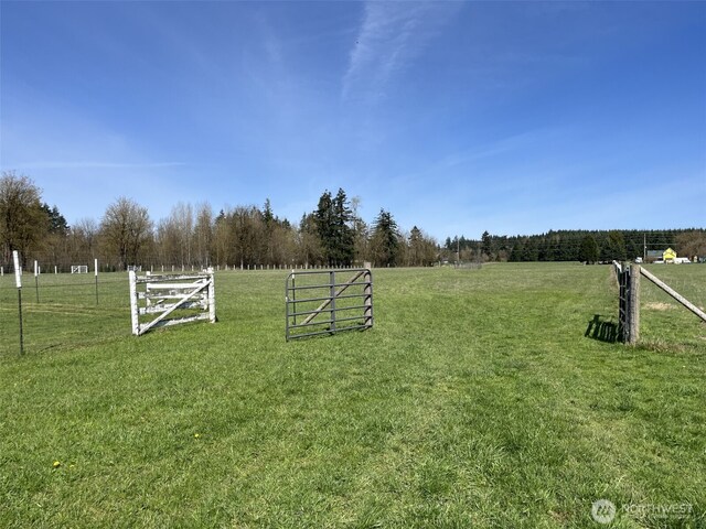 137 La Due Cemetery Rd, Onalaska, WA 98570 - view of yard featuring a rural view