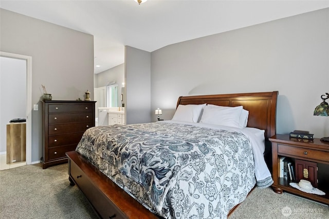 1555 Silver Lake Rd, Oak Harbor, WA 98277 - carpeted bedroom featuring ensuite bath