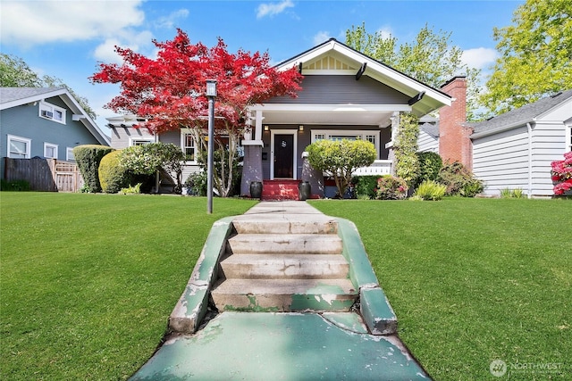 3708 N Madison St, Tacoma, WA 98407 - view of front of property with covered porch