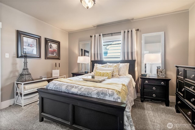 3708 N Madison St, Tacoma, WA 98407 - bedroom with light colored carpet and crown molding