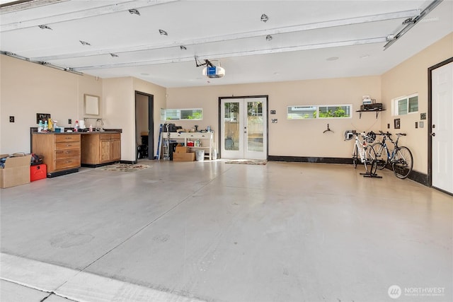 3708 N Madison St, Tacoma, WA 98407 - garage featuring french doors