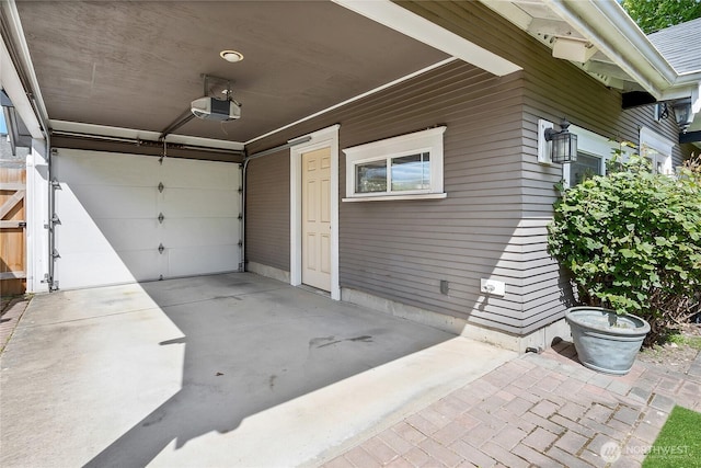 3708 N Madison St, Tacoma, WA 98407 - garage with a garage door opener and a ceiling fan