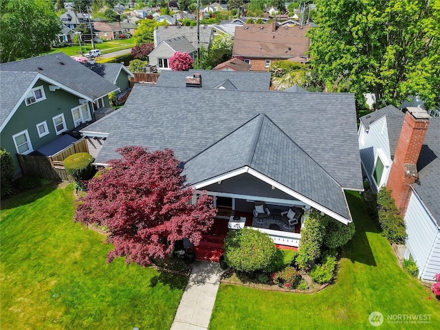 3708 N Madison St, Tacoma, WA 98407 - aerial perspective of suburban area