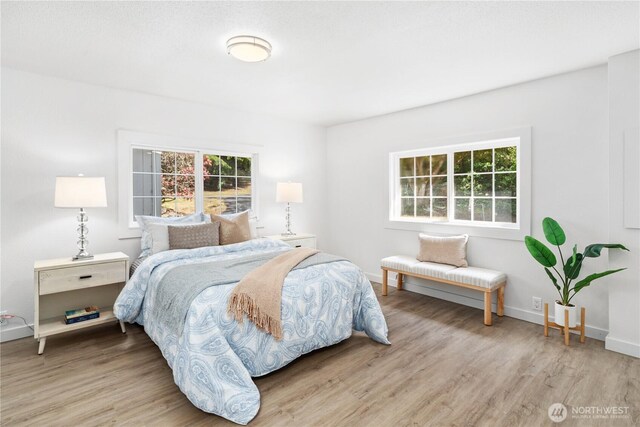 2419 Rocky Point Rd NW, Bremerton, WA 98312 - bedroom featuring wood finished floors and baseboards