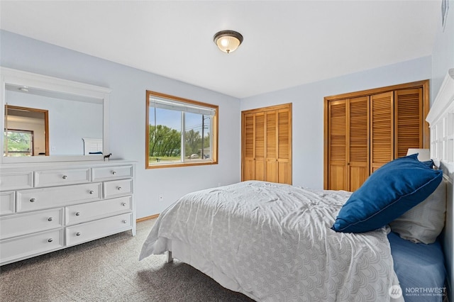 995 S Miner St, Colville, WA 99114 - bedroom featuring multiple closets and carpet flooring