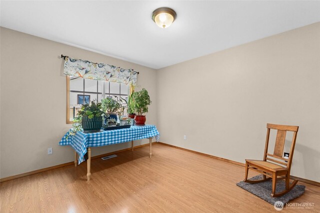 995 S Miner St, Colville, WA 99114 - sitting room featuring wood finished floors and baseboards