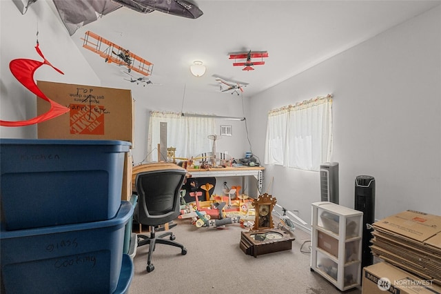 5211 S Aspen, Spokane, WA 99224 - view of carpeted office