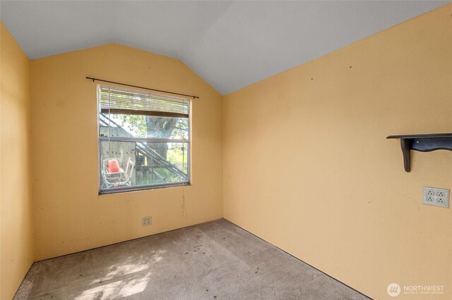 5211 S Aspen, Spokane, WA 99224 - carpeted empty room featuring lofted ceiling