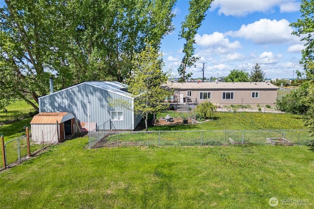 5211 S Aspen, Spokane, WA 99224 - view of yard with an outdoor structure