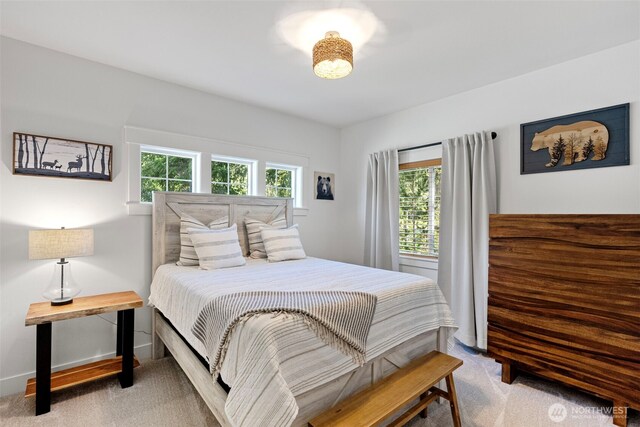 191 E Sterling Dr, Allyn, WA 98524 - bedroom featuring carpet flooring and baseboards